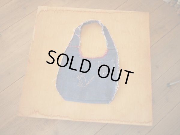 画像1: Susan Cianciolo jean embroidered bag (1)